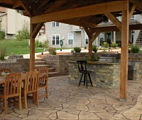 Outdoor Kitchens and Fireplaces